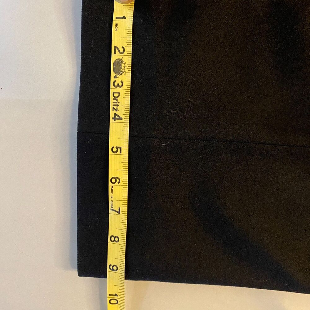 VTG Pendleton Pure Virgin Wool Black Pleated Dres… - image 10